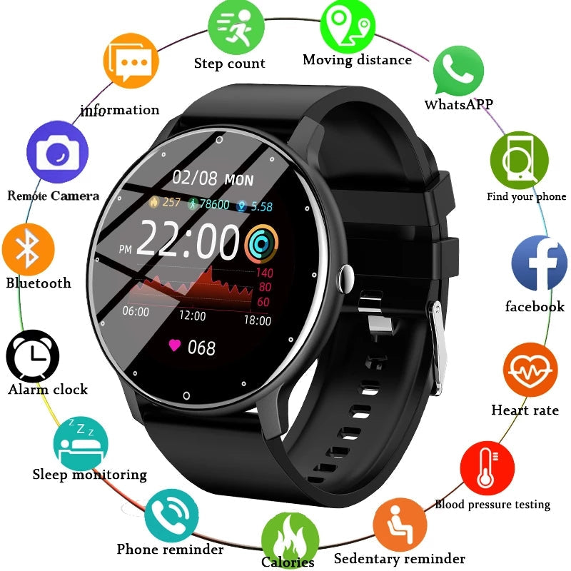 Full Touch Screen Fitness Smart Watch A A Luxury Fitness